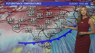 Houston forecast: Record highs today, freezing temps tomorrow