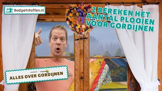 Zelf gordijnen maken? Zo bereken je het aantal plooien!