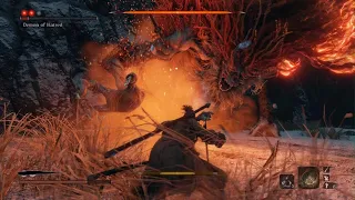 Sekiro Demon of Hatred Boss Fight