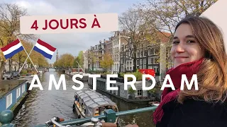 VLOG - 4 jours à Amsterdam en Amoureux 👍 (Bons plans, Food, Street Art, Musées...)