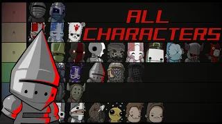 Ranking all Characters in Castle Crashers