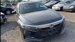 Целый в идеале Honda Accord Touring с аукциона Copart за 1.500.000 рублей под ключ в Новороссийске