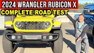 On Road and Off Road 2024 Jeep Wrangler Rubicon X on Everyman Driver