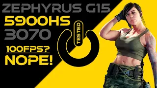 Zephyrus G15 Warzone Tested!  (5900HS 3070 80w)