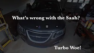 Update on the 2011 Saab 9-5 turbo NG. Bad Turbo? Bad Timing Chain? Ecotec Turd 💩 POV walk around