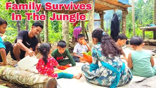 Mix Recipe Cooking & Eating in Village kitchen | Niguro Recipe | Village life vlog | Survive