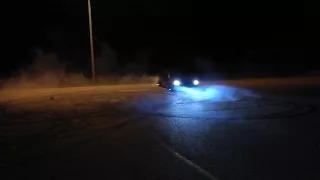 BMW E38 740i night drift
