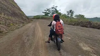 Road to Sitio Salumayag, Kalagangan, San Fernando, Bukidnon: Di maipintang mukha ni Christlyn