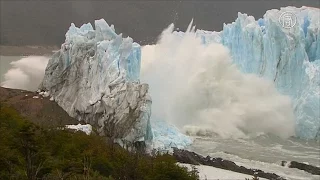 Ледник Перито-Морено устроил ледовое шоу (новости)