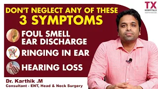 What is Chronic Supparative Otitis Media (CSOM)? || Ear Discharge Causes | Dr Karthik | TX Hospitals