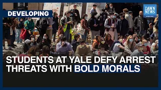 Anti-Israel Protests In US: Students At Yale Defy Arrest Threats With Morals | Dawn News English
