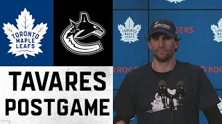 John Tavares Post Game | Toronto Maple Leafs vs Vancouver Canucks | March 5, 2022
