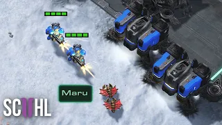 Maru's Double Barracks Rush - Starcraft 2: Maru vs. Solar