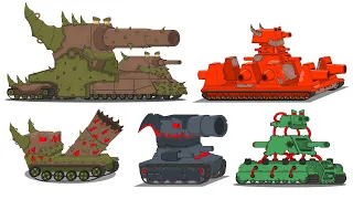The Strongest Steel Monsters - Tanks Animation