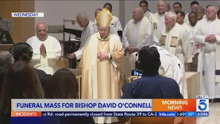 Slain bishop remembered at downtown Los Angeles mass