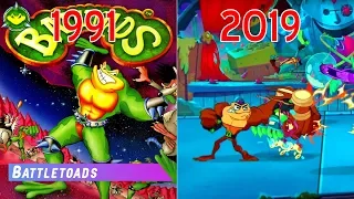 Evolution of Battletoads Games (1991-2019)