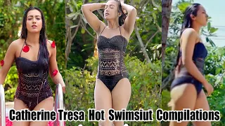 Catherine Tresa Hottest Swimsuit | Thunder Thighs | Actress Hot Edits