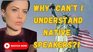 Why Can’t I Understand Native Speakers? 😕 (a quick solution) #english #englishtips