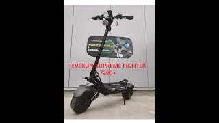 Présentation trottinette Teverun Fighter Supreme 7260R