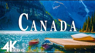 FLYING OVER CANADA 4K  - Relaxing Music Along With Beautiful Nature Videos - 4K Video Ultra HD