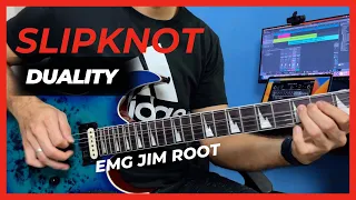 Duality - Slipknot | Luca Silva (Ibanez GIO GRGR221PA With EMG Jim Root)