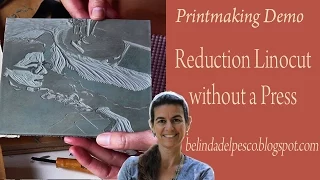 How to make a Six Color Reduction Linocut Print - Tips and Tricks for your printmaking