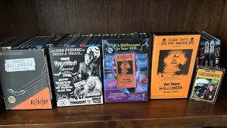 Back In Stock Update: WNUF Halloween Special VHS Tape Blu Ray DVD Cassette Throwback Horror 80s