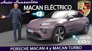 Presentación Porsche Macan eléctrico 2024 review  🔌 El primer SUV eléctrico de PORSCHE.