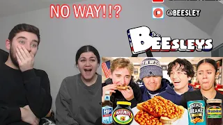 American Highschoolers try British comfort food for the first time! (British Couple React)