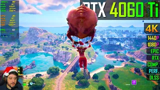 RTX 4060 Ti - Fortnite Chapter 5