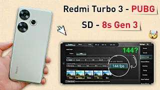 Redmi Turbo 3 Pubg Test - POCO F6 Pubg Test.? Only ₹21,999/-🤯