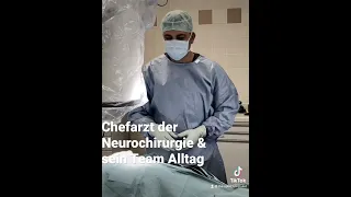 Chefarzt Alltag - nie ohne Team #neurochirurgie #rückenschmerz #wirbelsäule #bandscheibenvorfall