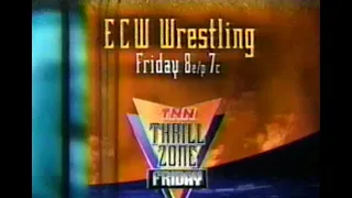 Ad for ECW on TNN's Friday Night Thrill Zone