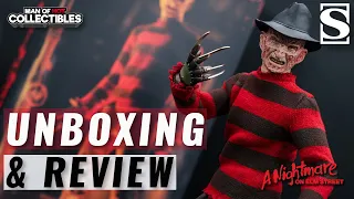 Sideshow FREDDY KRUEGER 1/6 Scale Figure Unboxing and Review | A Nightmare on Elm Street