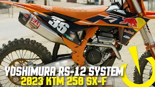 Tested | Yoshimura RS-12 Exhaust on the 2023 KTM 250 SX-F