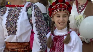 Ukrainians Proudly Show Off Their Traditional Embroidered Vyshyvankas