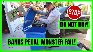 We REMOVED Our BANKS PEDAL MONSTER and Here is WHY! #pedalmonster #banks