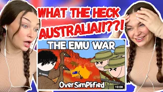 New Zealand Girl Reacts to Emu War - OverSimplified | Australian Emu War