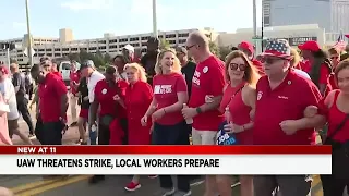 Cleveland auto workers prepare to strike as UAW clashes with Big 3 in Detroit