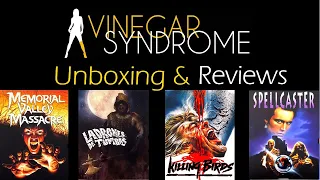 Vinegar Syndrome September Package Unboxing & Reviews