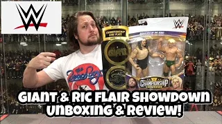 The Giant & Ric Flair Mattel Showdown Two Pack Unboxing & Review!