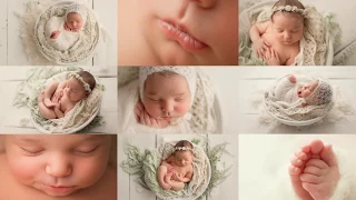 Wrapping & Posing Tutorial - CrissCross Technique (newborn photography)