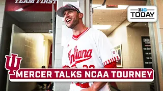 Indiana Baseball HC Jeff Mercer Talks NCAA Tournament | B1G Today