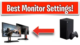 Best monitor settings for xbox in 2021