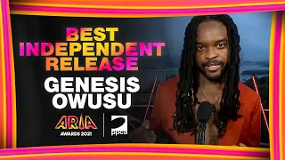 Genesis Owusu wins Best Independent Release presented by PPCA | 2021 ARIA Awards