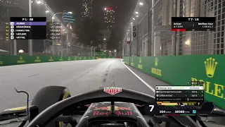 F1 2020 Red Bull RB16 Singapore Controller Gameplay (PS4)