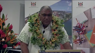 Fijian President officiates at the launching of the Ministry of Health's "Healthy Setting Programme"