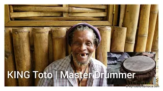 Meet Master Jamaican Drum Maker - King Toto | Traditional Jamaican Drums | Best Djembe Drum