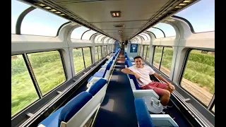 Amtrak California Zephyr Full Eastbound Route to Chicago COVID Travel 2020