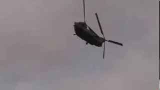 RAF Chinook Display At RIAT 2013